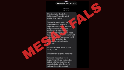 Atenție, înșelătorie pe Whatsapp! Mesaje false privind amenzi de circulație