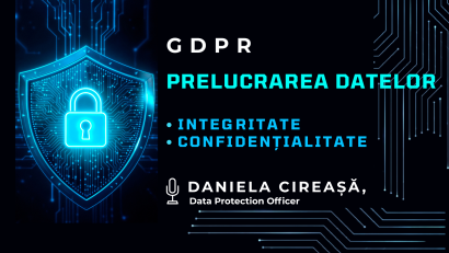 GDPR: Integritate și confidențialitate, pentru date în siguranță