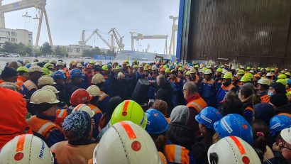 Damen Shipyards Mangalia începe concedierea colectivă a peste 1.000 de angajați, după intrarea în faliment