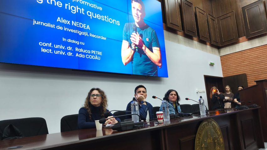 Jurnalistul de investigații Alex Nedea, la Constanța: „O țară în care poți să expui adevărul despre un sistem aflat la vârful statului e o țară care îți oferă o libertate rară, din ce în ce mai rară pe planeta asta!”