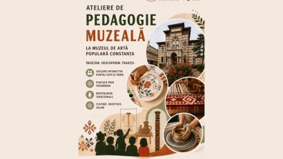 Mai multe ateliere de pedagogie muzeală sunt organizate la Muzeul de Artă Populară Constanța