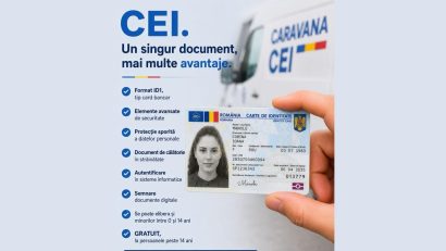 Până pe 30 iunie 2026, prima Carte Electronică de Identitate se eliberează în mod gratuit
