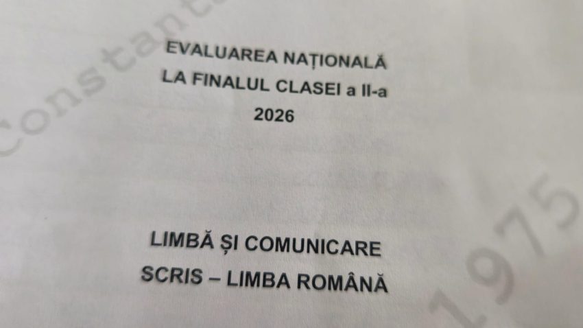 AUDIO | Elevii de clasa a II-a au susținut proba scrisă la Limba Română din cadrul Evaluării Naționale