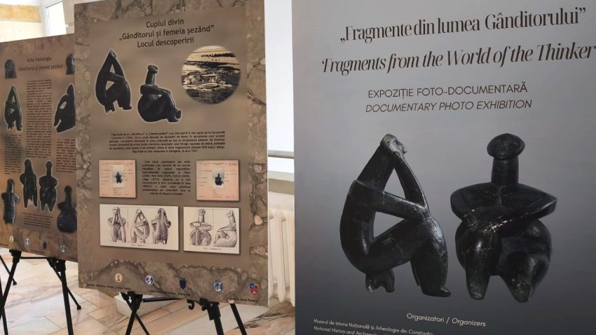 S-au împlinit 70 de ani de la descoperirea celor două figurine de lut de la Cernavodă care au impresionat o lume întreagă: „Gânditorul și femeia șezând”