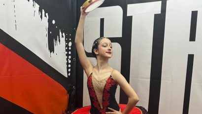 Sburlan Irina Alexandra, de la Colegiul Național de Arte „Regina Maria”, Premiul I la competiția internațională Bonito Dance