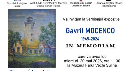 SULINA: Vernisajul expoziției „GAVRIL MOCENCO (1945- 2024) – In memoriam” la Muzeul ”Farul Vechi”