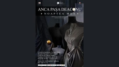 Vernisajul expoziției personale „Noaptea mea” a artistei Anca Pașa Deaconu va avea loc la Muzeul de Artă Populară Constanța