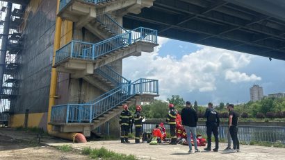 UPDATE | MEDGIDIA: O femeie a căzut de pe pod