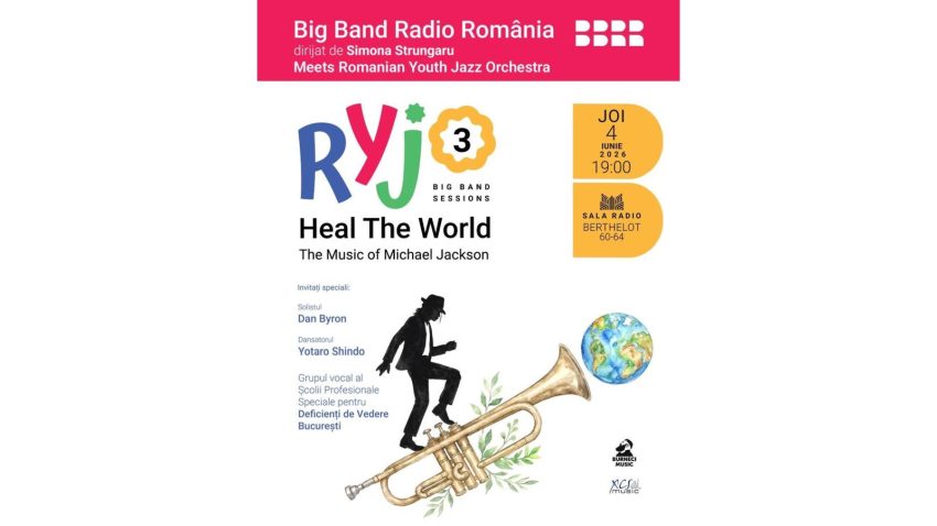 Concertul extraordinar „Heal the World – The Music of Michael Jackson” va avea loc pe 4 iunie, la Sala Radio