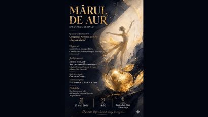 „Mărul de Aur”, un spectacol de balet despre magie, pe scena Teatrului de Stat Constanța