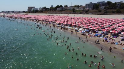 Fenomen de „upwelling” pe litoralul Mării Negre. Temperatura apei poate scădea semnificativ