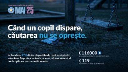 Județul Constanța, pe locul 3 în țară la numărul sesizărilor privind dispariția copiilor