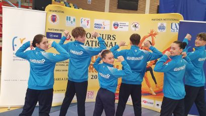 Gimnastica aerobică este la înălțime la CSM Constanța