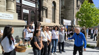 Câștigătorii Crosului aniversar ”130 de ani” organizat de Colegiul Național „Mircea cel Bătrân” Constanța