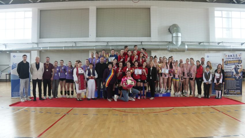 La Cumpăna s-a încheiat Etapa Națională a Olimpiadei Naționale a Sportului Școlar la handbal feminin
