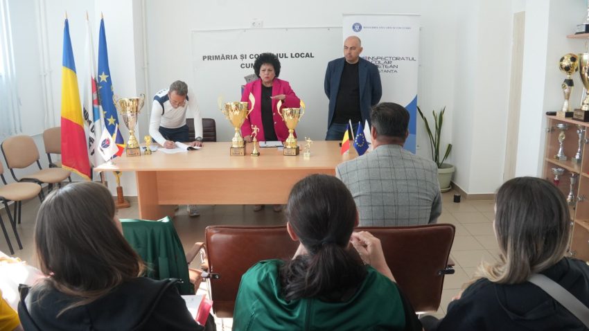 Meciuri spectaculoase de handbal la Cumpăna