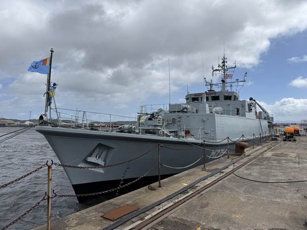 Vânătorul de mine M 271 „Căpitan Constantin Dumitrescu” participă la cea de-a X-a activare a Grupului operativ pentru combaterea minelor marine din Marea Neagră