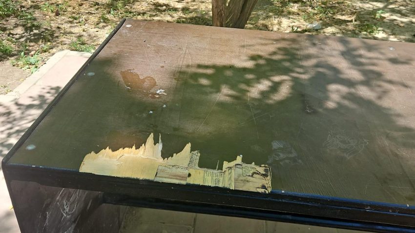 CONSTANȚA: Mobilier urban vandalizat. Zona este monitorizată video