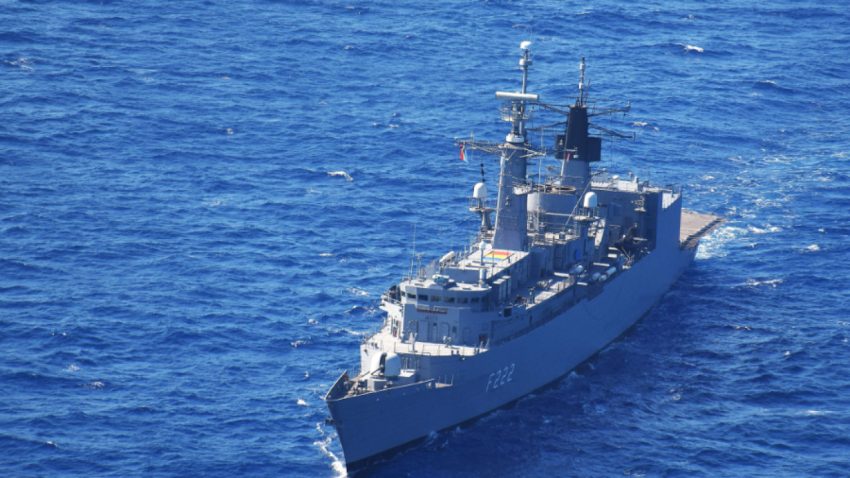 Fregata „Regina Maria” continuă misiunile de supraveghere maritimă în cadrul Operației EUNAVFOR MED IRINI