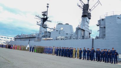 Exercițiu multinațional desfășurat de Forțele Navale din România și SUA în Marea Neagră și portul militar Constanța