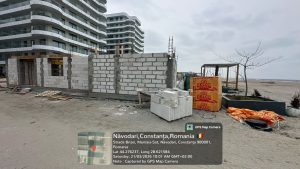 NĂVODARI: Țeava îngropată pe plajă provenea de la o construcție ridicată ilegal