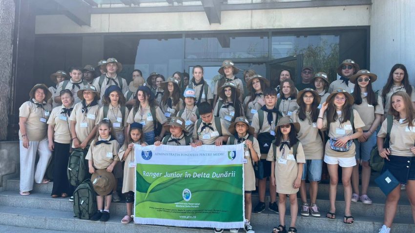 SULINA: Încep activitățile din cadrul proiectului „Ranger junior în Delta Dunării”