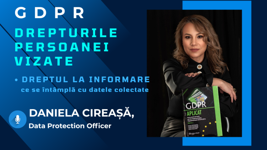 GDPR: Dreptul la informare – ce trebuie să vă spună operatorul când vă colectează datele personale