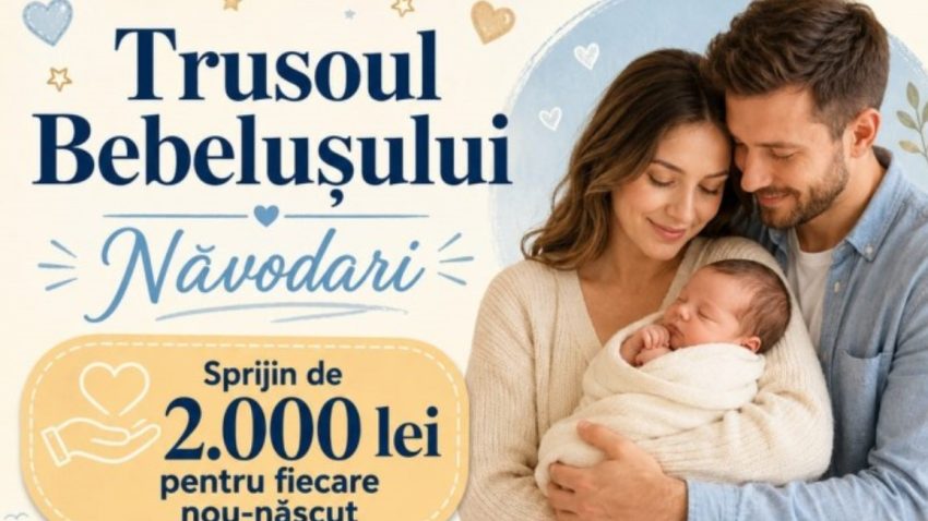 NĂVODARI: Primăria a lansat programul Trusoul Bebelușului