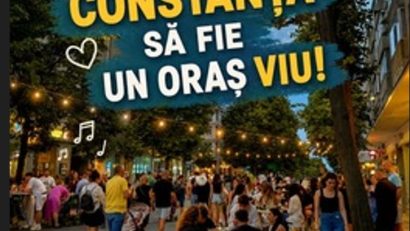 CONSTANȚA: A apărut o altă petiție, a constănțenilor care cer menținerea promenadei urbane în weekend pentru concerte și festivaluri