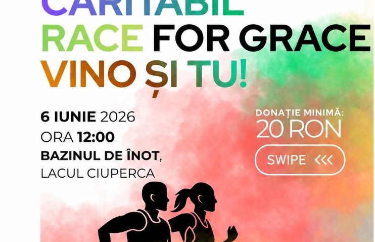 TULCEA: Evenimentul caritabil „Color Run – Race for Grace”