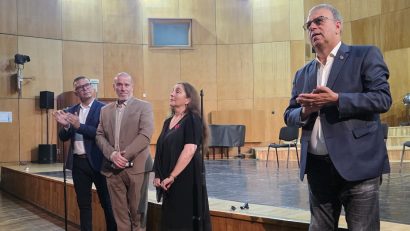 CONSTANȚA: Ministrul demisionar al Culturii a participat la prezentarea oficială a noului manager interimar al TNOB, Silviu Cristian Albu