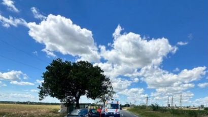 Județul TULCEA: Femeie rănită în urma unui accident rutier