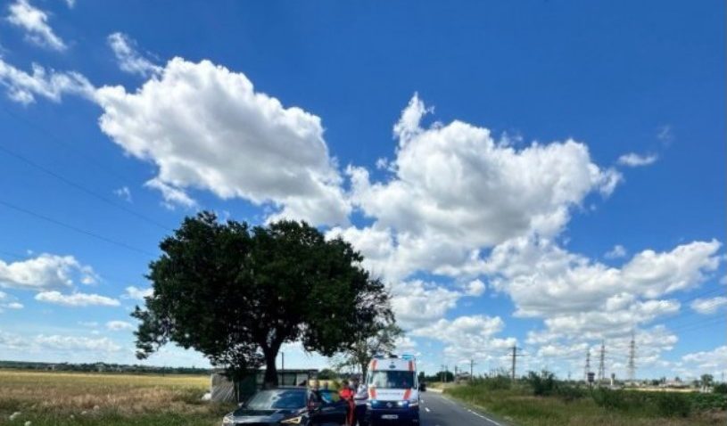 Județul TULCEA: Femeie rănită în urma unui accident rutier