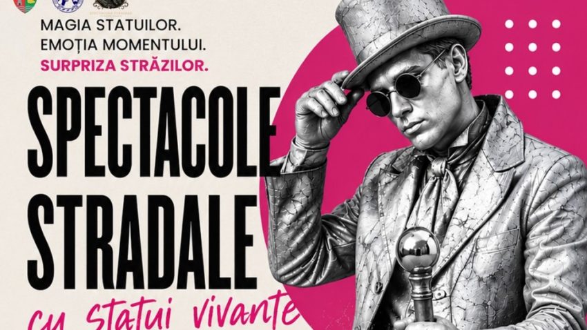 CONSTANȚA: Magia statuilor vivante revine pe străzile orașului