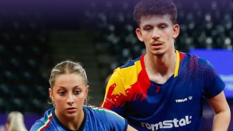 Tenis de masă: Bronz continental pentru Andrei Istrate și colega italiană Nicole Arlia!