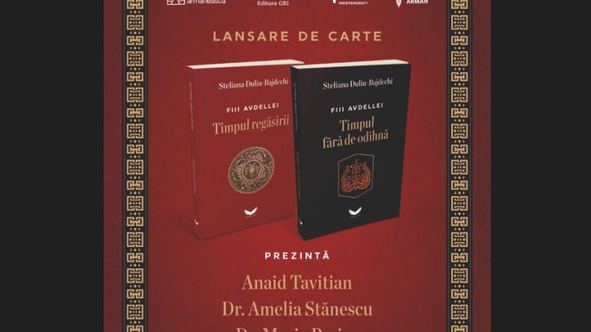 CONSTANȚA: Dublă lansare de carte, Steliana Duliu-Bajdechi aduce în literatura noastră memoria aromânilor din Munții Pind