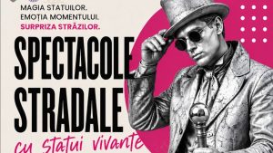 CONSTANȚA: Statuile vivante dau întâlnire publicului în Piața Ovidiu
