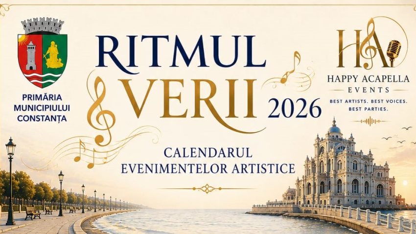 „Ritmul Verii” la CONSTANȚA: Parcurile și faleza Cazinoului devin scene în aer liber