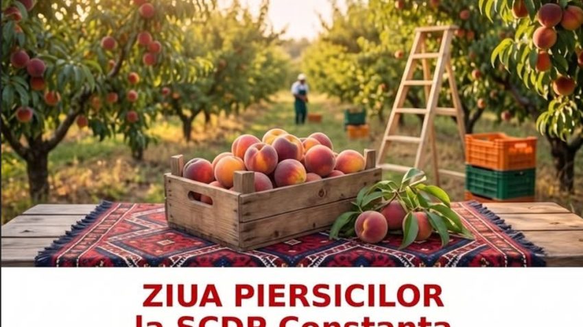 „Ziua Piersicilor” la Stațiunea de Cercetare-Dezvoltare pentru Pomicultură din Valu lui Traian