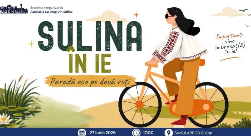 SULINA ÎN IE – Paradă Eco pe două roți