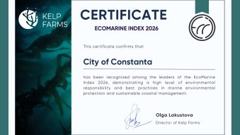 Constanța, lider al orașelor costiere în EcoMarine Index 2026