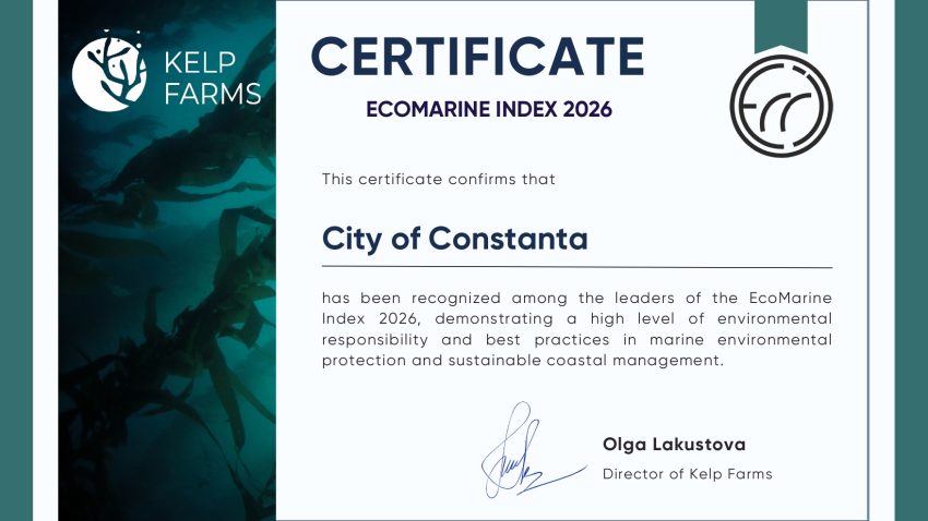 Constanța, lider al orașelor costiere în EcoMarine Index 2026