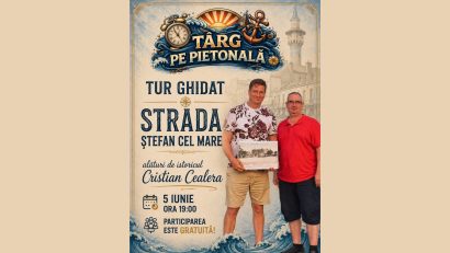 CONSTANȚA: Tur ghidat pe strada Ștefan cel Mare