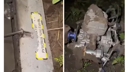 R. MOLDOVA: O dronă a explodat în raionul Orhei | VIDEO