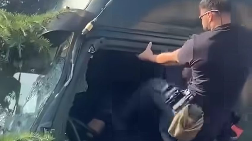 CONSTANȚA: Poliția Locală l-a amendat pe șoferul de TIR cu 4000 de lei