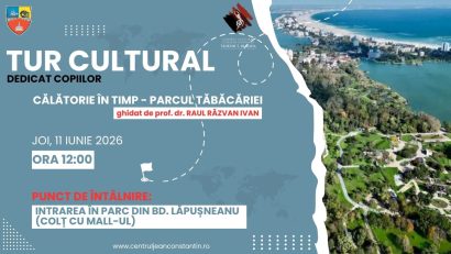 CONSTANȚA: „Tur cultural – Călătorie în timp: Parcul Tăbăcăriei”