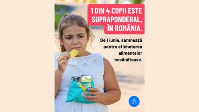 AUDIO | Campanie online de etichetare a alimentelor nesănătoase