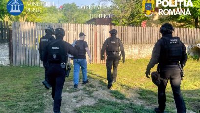Operațiunea JUPITER | Percheziții într-un dosar privind organizarea ilegală de jocuri de noroc