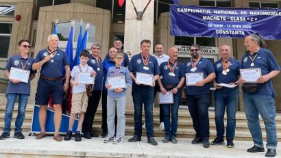 CONSTANȚA: S-a încheiat Campionatul Național de Navomodelism
