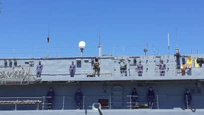 Fregata „Regina Maria” a revenit în portul militar Constanța, după participarea cu succes la Operația EUNAVFOR MED IRINI